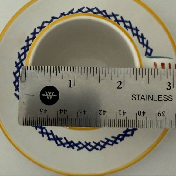 Ricco Deruta italian Espresso Cup & Saucer~Sur La Tab - Picture 7 of 7